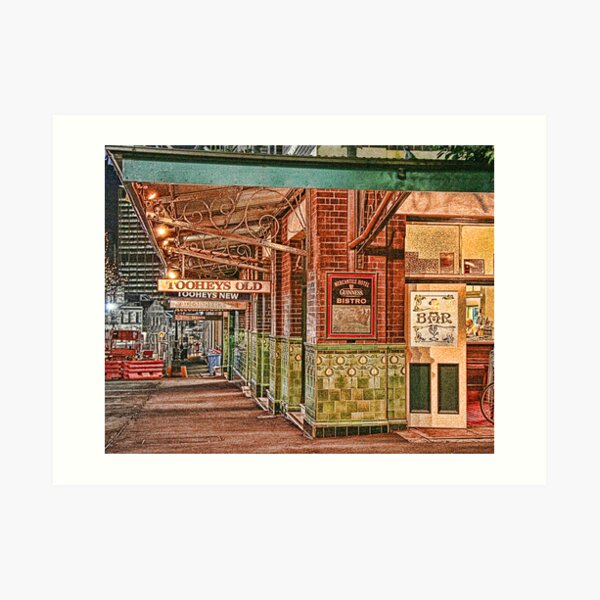 Sydney Series - The Rocks Pub Art Print