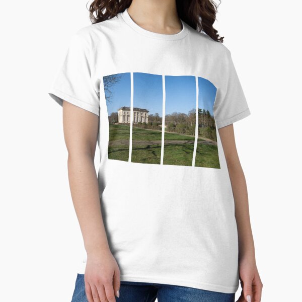 Vista previa del artículo con la obra «El castillo de Pignerolle albergó un centro de comunicaciones de submarinos de la Kriegsmarine durante la ocupación alemana de Francia. Día soleado de invierno», diseñado y vendido por Maurizio Fabbroni.