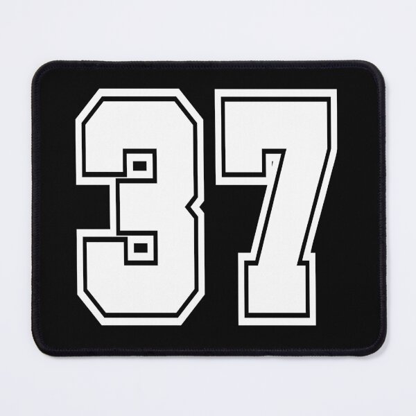 Item preview, 37 shirt number number college style designed and sold by GeogDesigns.