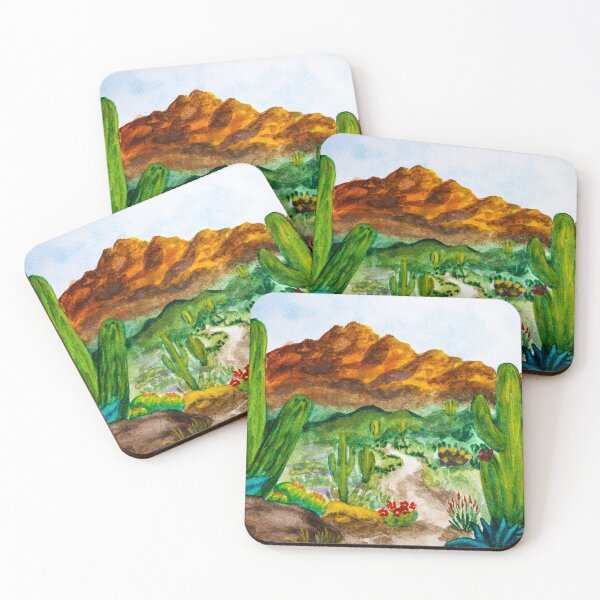 Item preview, Arizona desert landscape designed and sold by ArinasFineArt.