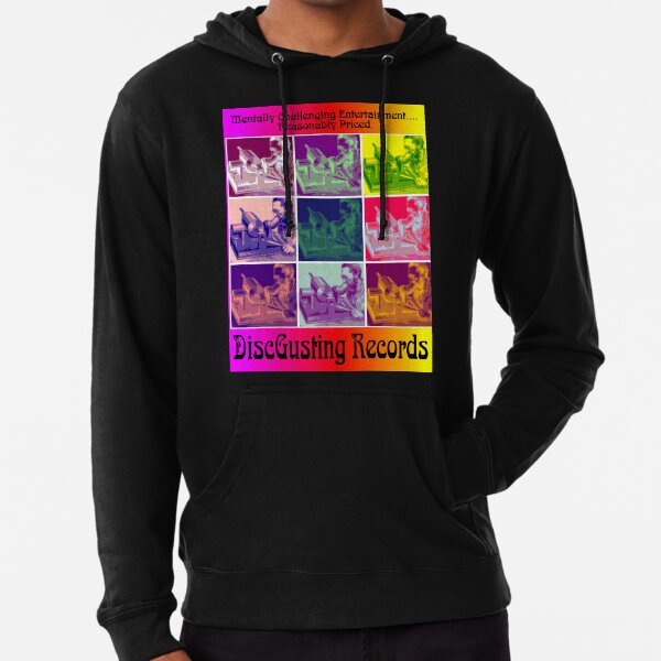 Disgusting Records Lightweight Hoodie