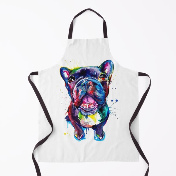 Artikelvorschau, bunte französische bulldogge entworfen und verkauft von RedShop24.
