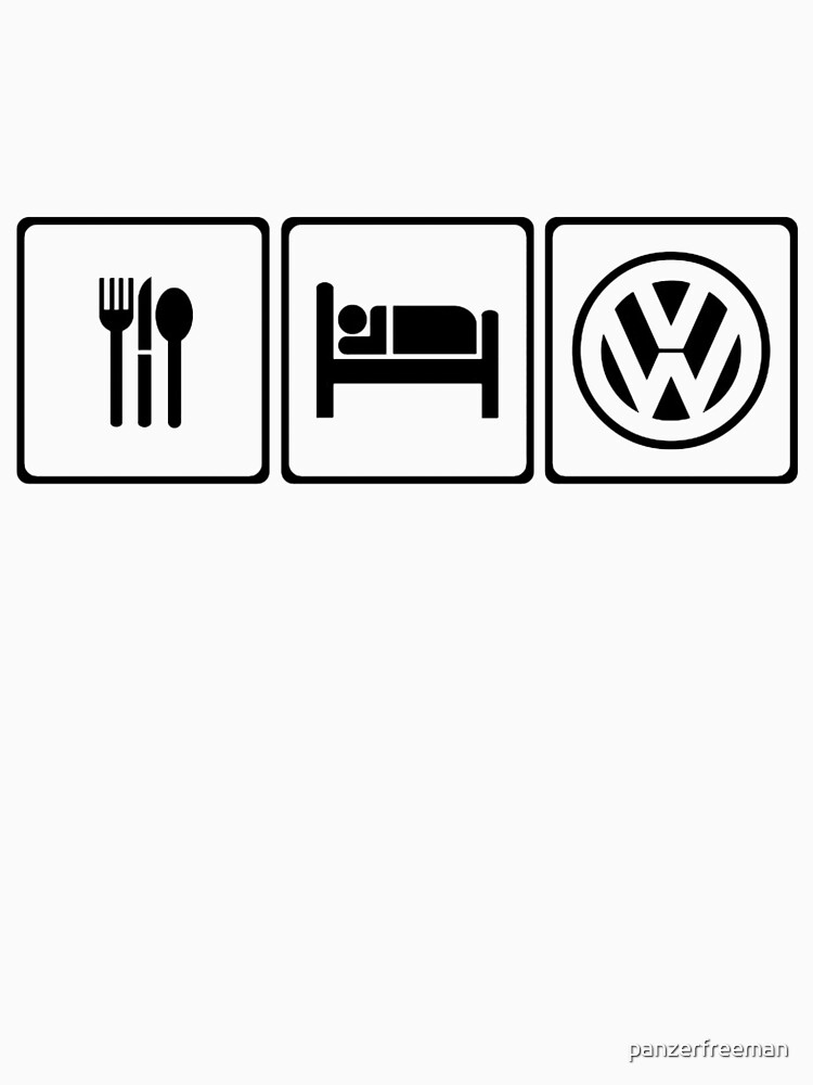 eat sleep vw t shirt