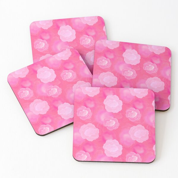 Item preview, English rose flowers pink monochrome designed and sold by AnaGuziiArt.