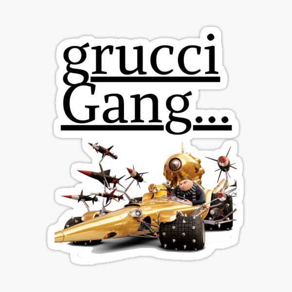 Grucci - Cartoon Sticker for Sale by playgeame