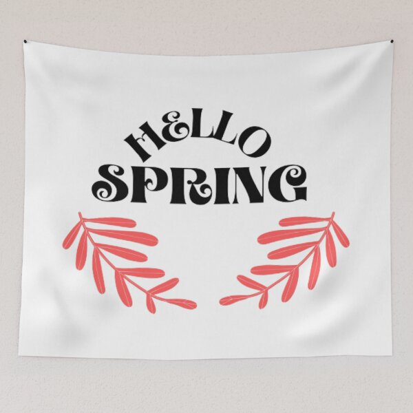 Item preview, Hello Leafy Spring designed and sold by DeeCeeFashion.