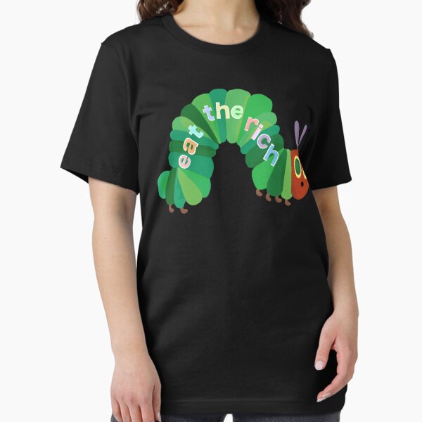 Aperçu de l'œuvre Mangez la chenille affamée riche T-shirt classique créée et vendue par AndreFick.