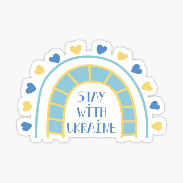 Item preview, Stay with Ukraine illustration designed and sold by pidzam4e.
