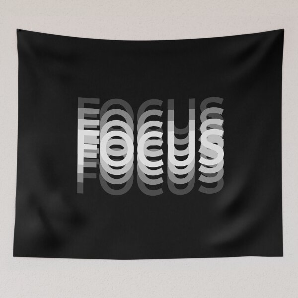Item preview, FOCUS - 3D- stay focused designed and sold by SaraDarwish.
