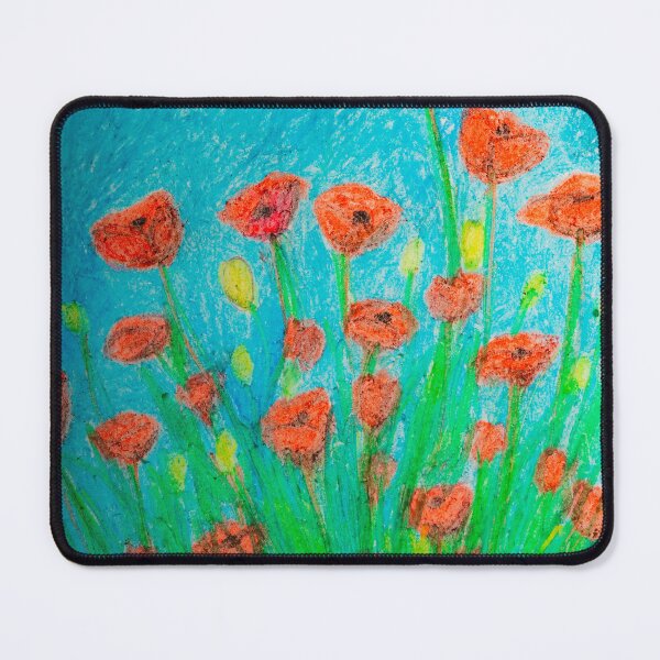 Item preview, California Red Poppy Flowers designed and sold by ArinasFineArt.