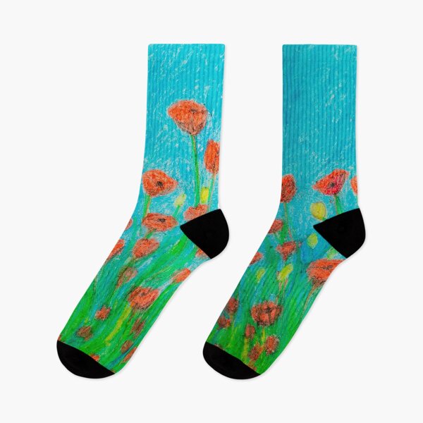 Item preview, California Red Poppy Flowers designed and sold by ArinasFineArt.