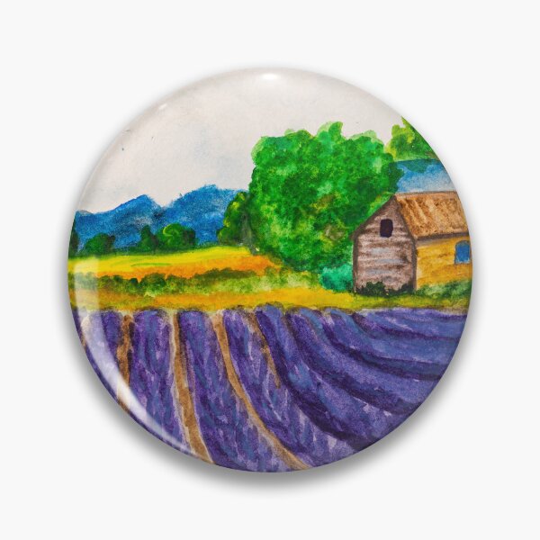 Item preview, Lavender fields in Provence designed and sold by ArinasFineArt.