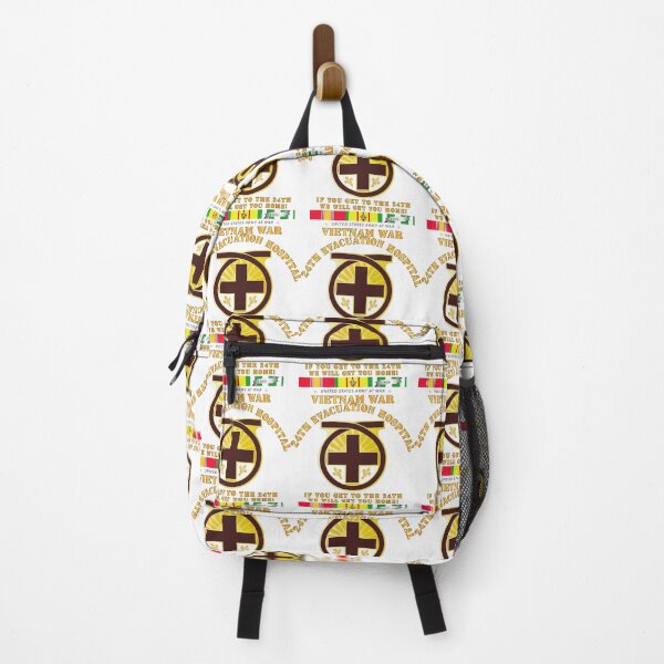 Item preview, Army - 24th Evacuation Hospital - Get to 24th - w Vietnam SVC designed and sold by Military Insignia Products.