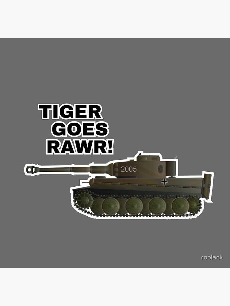 "tiger tank" Poster by roblack Redbubble