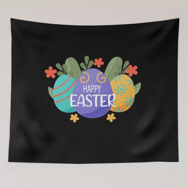Item preview, Happy Easter ,Colorful Easter Day Gift ,Bunny Cool Rabbit Egg Illustration designed and sold by pedrored369.