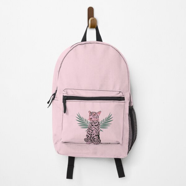 Item preview, Tropical Pink Cheetah and Leaves designed and sold by cerenalkan.