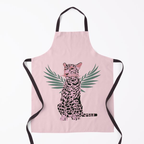 Item preview, Tropical Pink Cheetah and Leaves designed and sold by cerenalkan.