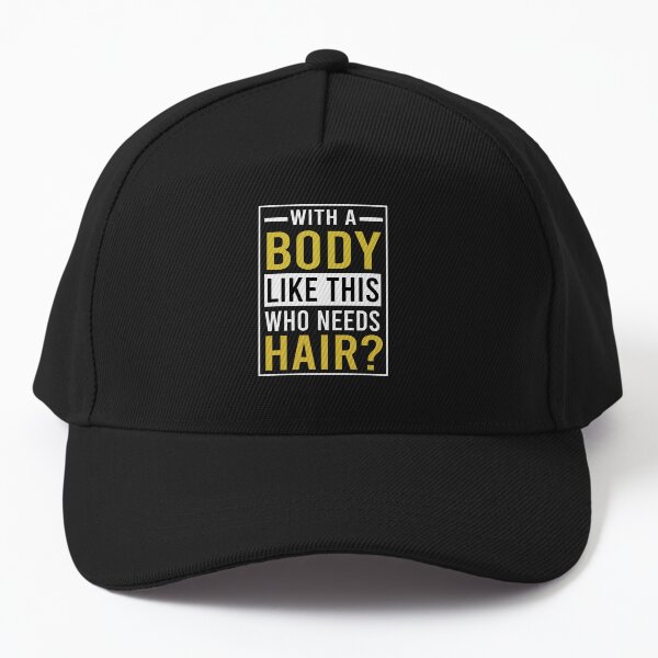 Item preview, With A Body Like This Who Needs Hair,Funny Gifts For Dad,Fathers Day Gift,Humor,Dad Gift,Anniversary Gifts,Mens Gift For Husband,for men designed and sold by salyasshirt ⭐⭐⭐⭐⭐.