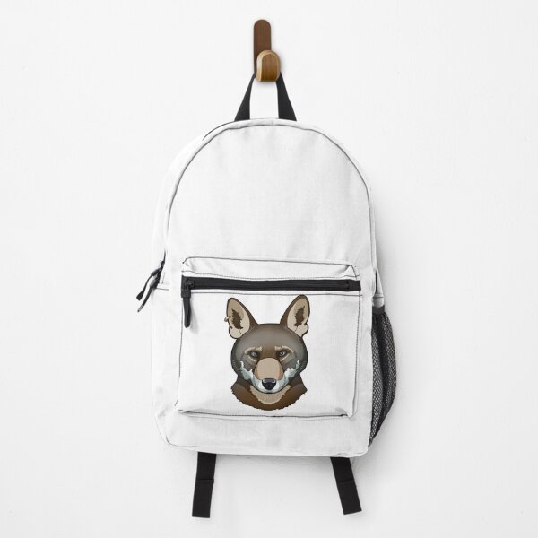 Item preview, graphic stylized gray - brown wolf head designed and sold by nataliavavilina.