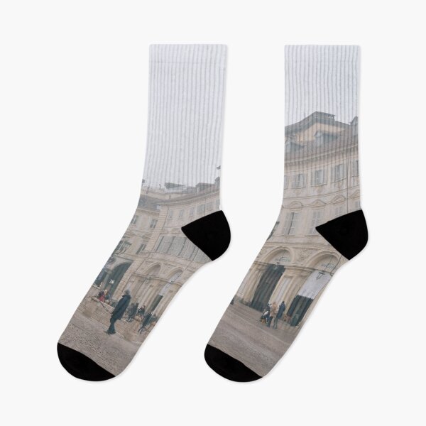 Item preview, Square in Turin, Italy | Italy Travel Destinations | Art Prints designed and sold by julidescole.