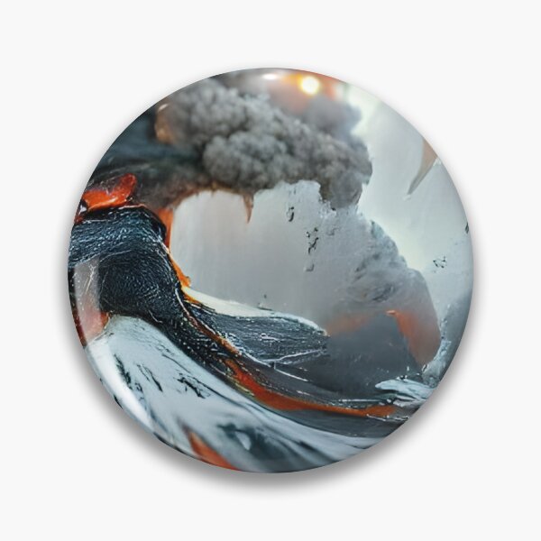 Item preview, AI Generated Art, Lava Tsunami  designed and sold by ACC .