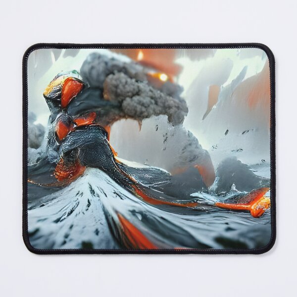 Item preview, AI Generated Art, Lava Tsunami designed and sold by ACC .
