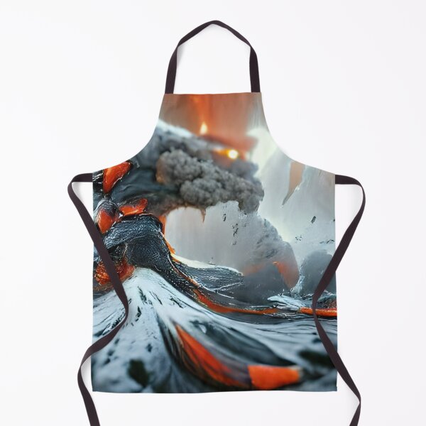 Item preview, AI Generated Art, Lava Tsunami  designed and sold by ACC .