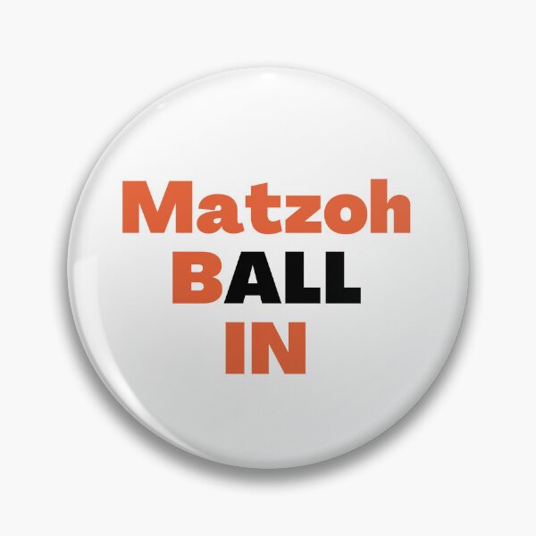 Item preview, Matzoh Ball In orange designed and sold by NJGDesigns.