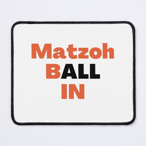 Item preview, Matzoh Ball In orange designed and sold by NJGDesigns.