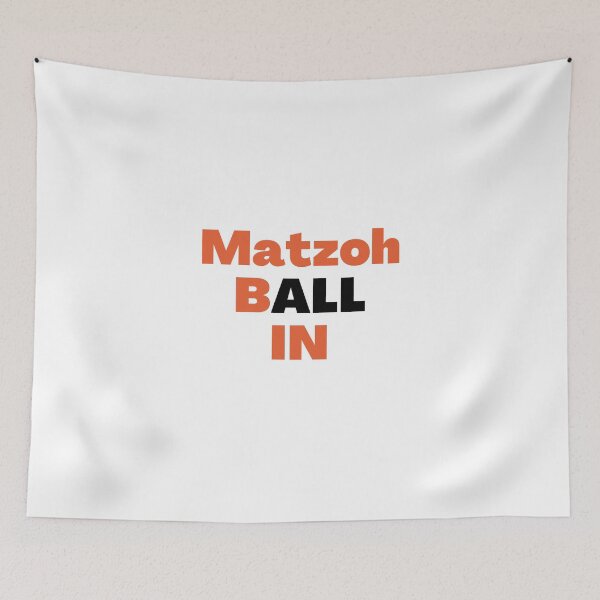 Item preview, Matzoh Ball In orange designed and sold by NJGDesigns.
