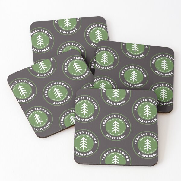Item preview, Frances Slocum State Park Pennsylvania - PA Mountain Forest Badge with a Tree designed and sold by palmettodigital.