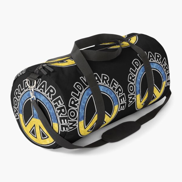 Item preview, Prey for Peace in Ukraine World War Free - Peace Symbol Ukrainian Flag - CND designed and sold by NoMatterLab.