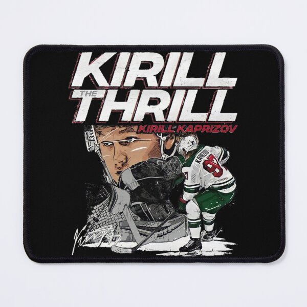 Item preview, Kirill The Thrill For Minnesota Wild Fans Sticker designed and sold by jacksrome6.