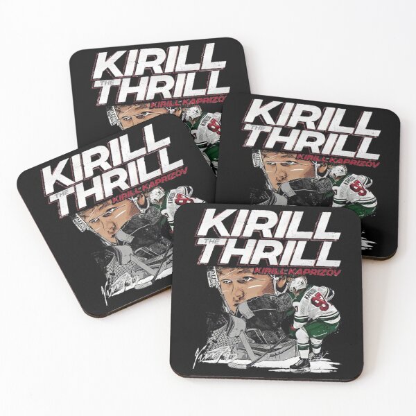 Item preview, Kirill The Thrill For Minnesota Wild Fans Sticker designed and sold by jacksrome6.
