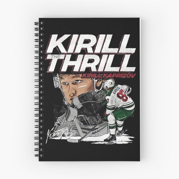 Item preview, Kirill The Thrill For Minnesota Wild Fans Sticker designed and sold by jacksrome6.
