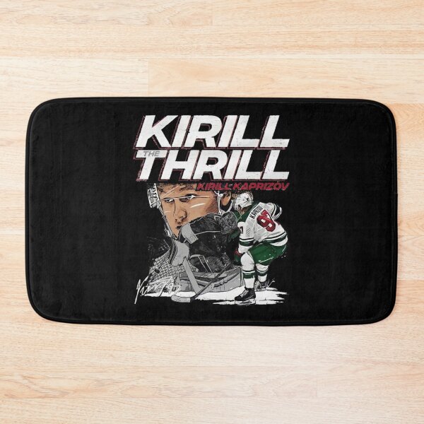 Item preview, Kirill The Thrill For Minnesota Wild Fans Sticker designed and sold by jacksrome6.