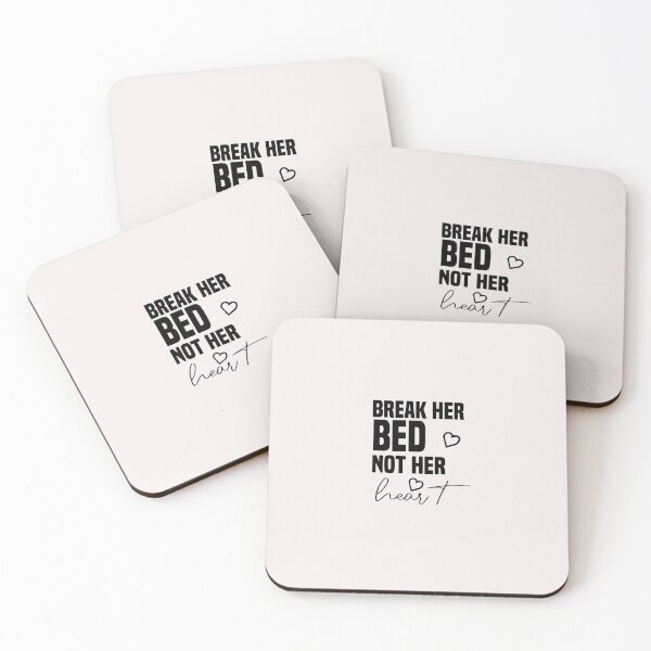 Item preview, funny break her bed not her heart designed and sold by Crystakim.