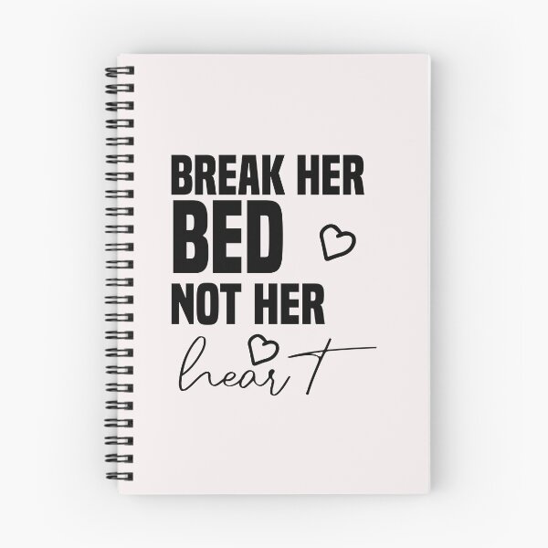 Item preview, funny break her bed not her heart designed and sold by Crystakim.