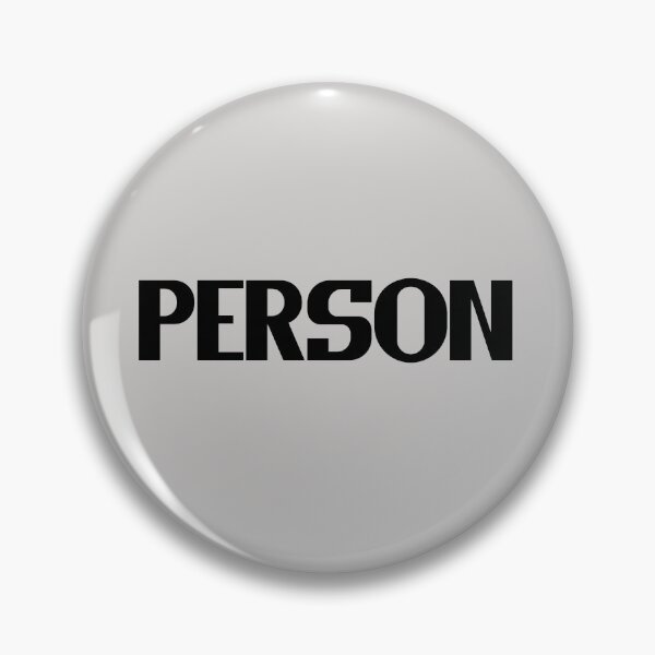 Item preview, Person - Bold Black Text designed and sold by Chubuter.