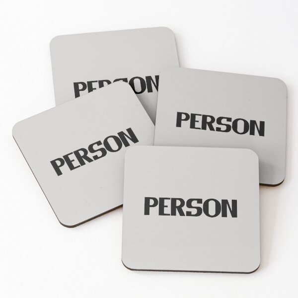 Item preview, Person - Bold Black Text designed and sold by Chubuter.