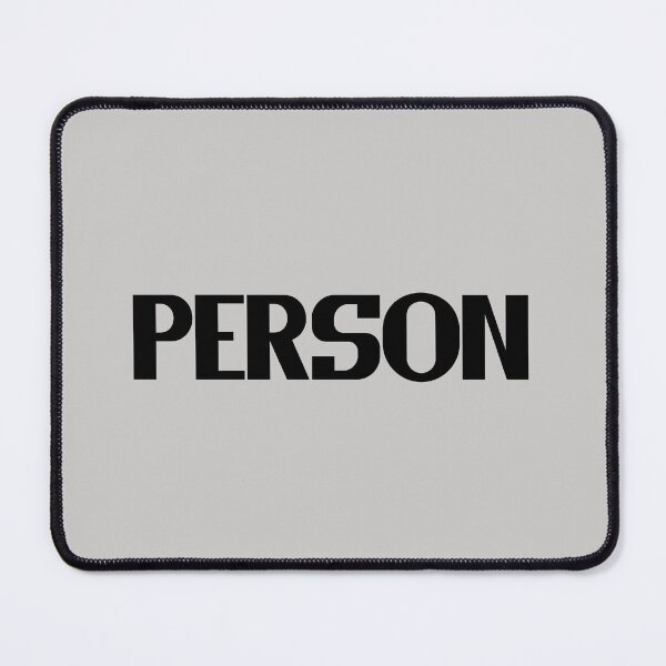 Item preview, Person - Bold Black Text designed and sold by Chubuter.