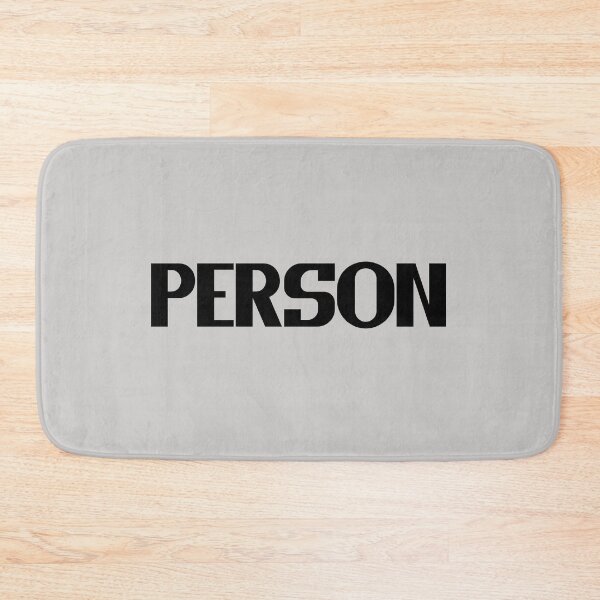 Item preview, Person - Bold Black Text designed and sold by Chubuter.