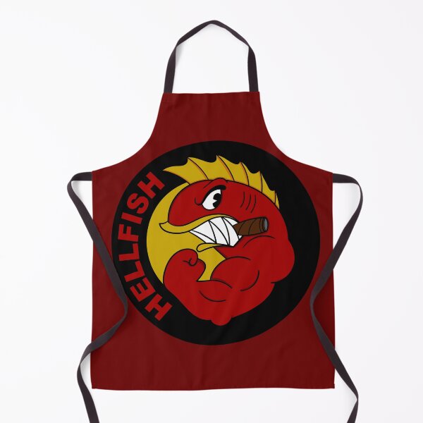 Item preview, Flying Hellfish Tattoo designed and sold by Meta Cortex.