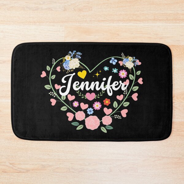 Item preview, Jennifer - Custom Female Name Gift | Floral Name Calligraphy Design designed and sold by Delandor.