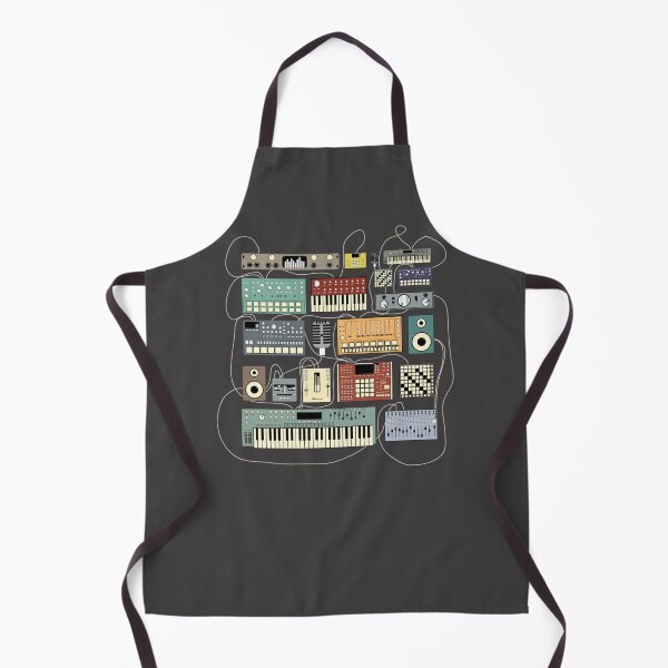 Item preview, Electronic musician Synthesizer and Drum Machine Dj Classic T-Shirt designed and sold by AndreFick.