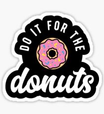 Pegatina Hazlo por los donuts