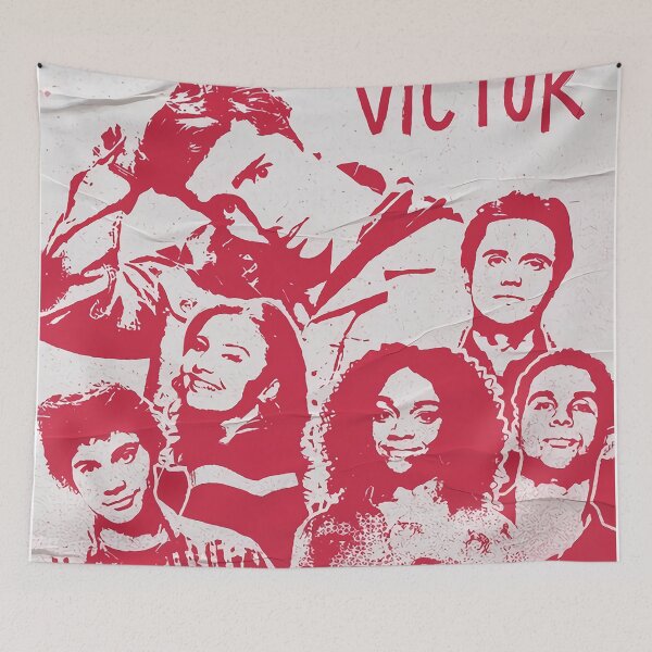 Item preview, Love, Victor Cast Poster designed and sold by Marion C  Williamson.