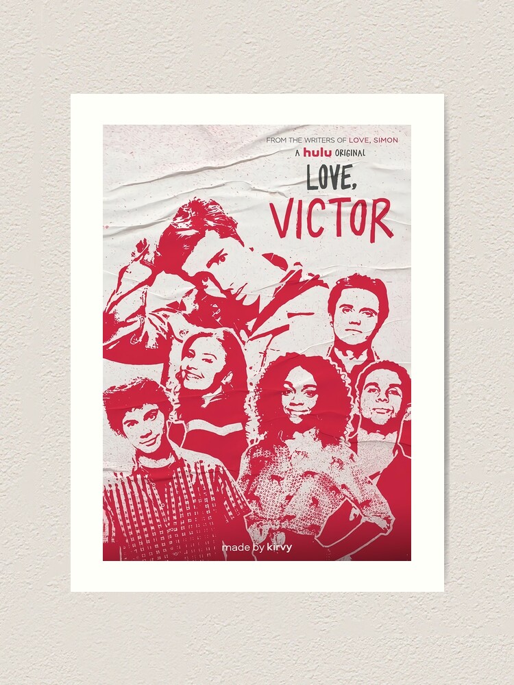 Love, Victor Cast Poster Art Print