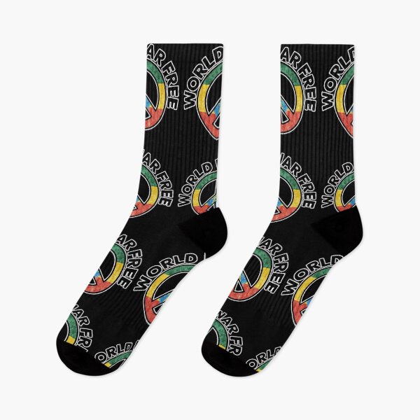 Item preview, Prey for Peace in Ethiopia World War Free - Peace Symbol Ethiopian Flag - CND designed and sold by NoMatterLab.