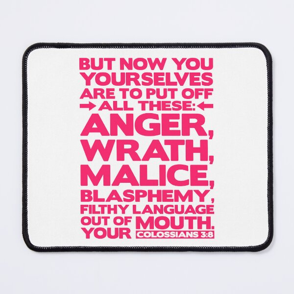 Item preview, Colossians 3:8 Blasphemy designed and sold by plushism.